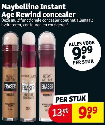 Kruidvat Maybelline Instant Age Rewind Concealer aanbieding