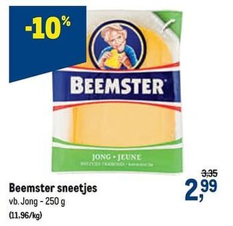 Makro Beemster sneetjes jong aanbieding