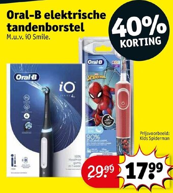 Kruidvat Oral-B Elektrische Tandenborstel aanbieding