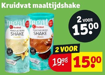 Kruidvat Kruidvat Maaltijdshake aanbieding