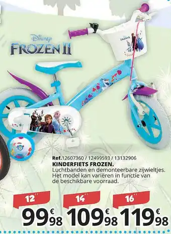 Kinderfiets Frozen