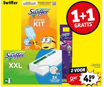 Kruidvat Swiffer aanbieding