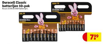 Kruidvat Duracell Classic Batterijen 10-Pak aanbieding