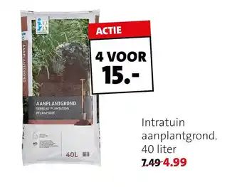 Intratuin Intratuin Aanplantgrond 40 Liter aanbieding