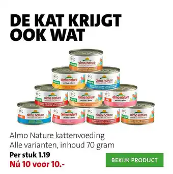 Almo Nature Kattenvoeding 70 gram