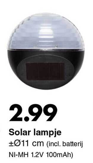 Solar Lampje