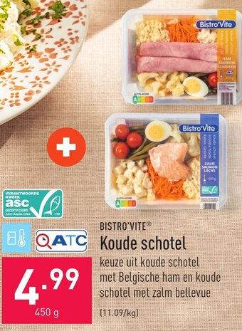 ALDI Bistro 'vite koude schotel 450g aanbieding