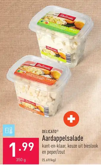 ALDI Delicato aardappelsalade 350g aanbieding