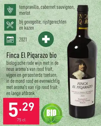 ALDI Finca el piqarazo bio 75cl aanbieding