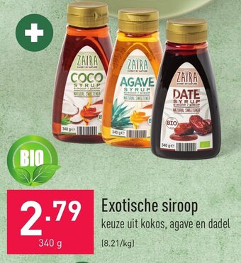 ALDI Exotische siroop 340g aanbieding