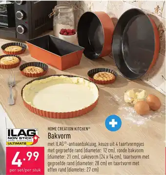 ALDI Home creation kitchen bakvorm per set/per stuk aanbieding