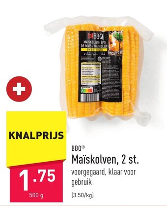 BBQ maiskolven, 2 st. 500g