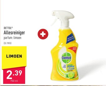 ALDI Dettol allesreiniger 750ml aanbieding