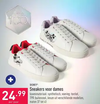 ALDI Disney sneakers voor dames per paar aanbieding
