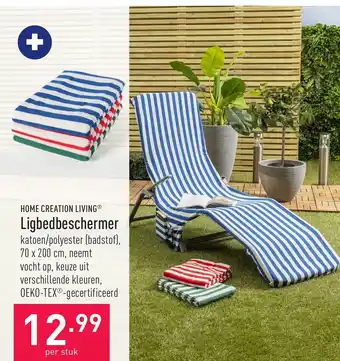 ALDI Home creation living ligbeddeschermer per stuk aanbieding