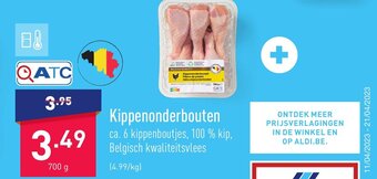 ALDI Kippenonderbouten 700g aanbieding