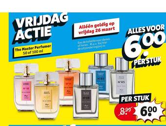 Kruidvat The Master Perfumer aanbieding