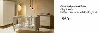 Baby & Tiener Quax babykamer flow clay + oak aanbieding