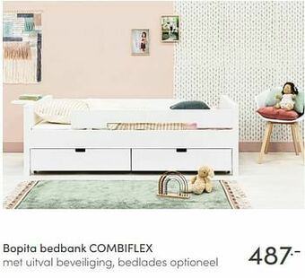 Baby & Tiener Bopita bedbank combiflex aanbieding
