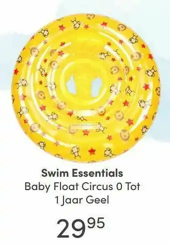 Baby & Tiener Swim essentials baby float circus aanbieding