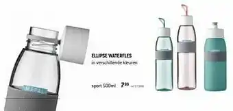 Ellipse waterfles sport