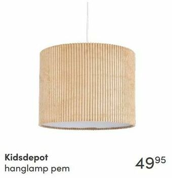 Baby & Tiener Kidsdepot hanglamp pem aanbieding