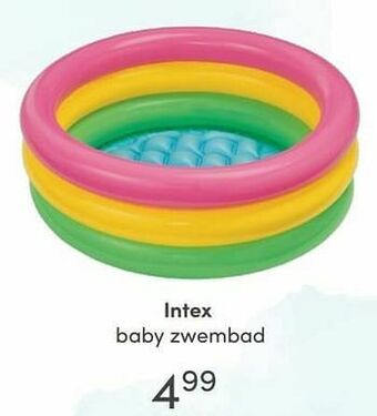 Baby & Tiener Intex baby zwembad aanbieding