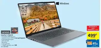 Carrefour Lenovo ideapad 3 15ALC6 ref. 6801082 aanbieding