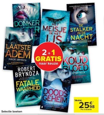 Carrefour Selectie boeken aanbieding