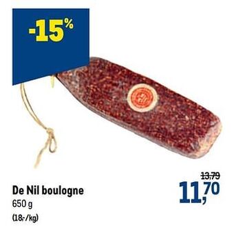 Makro De nil boulogne 650g aanbieding