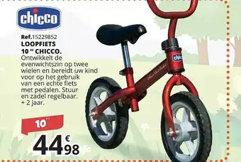 Maxi Toys Chicco Loopfiets 10 aanbieding