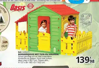 Maxi Toys Oasis Boerderijhuis Met Tuin En Veranda aanbieding