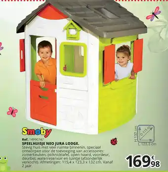 Smoby Speelhuisje Neo Jura Lodge