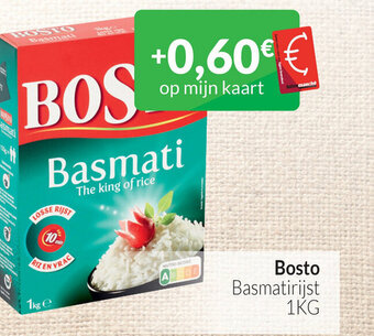 Intermarché Bosto basmatirijst 1kg aanbieding