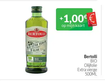 Intermarché Bertolli BIO olijfolie extra vierge 500ml aanbieding