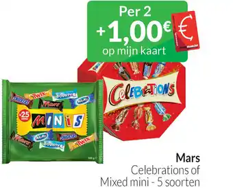 Intermarché Mars celebrations 5 soorten aanbieding