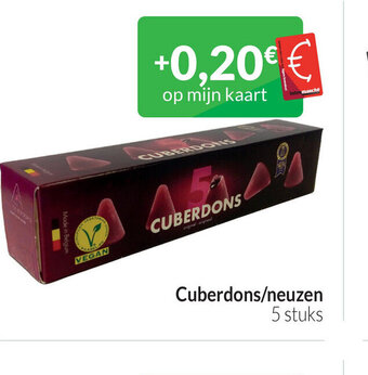 Intermarché Cuberdons/neuzen 5 stuks aanbieding