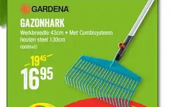HandyHome Gardena Gazonhark aanbieding