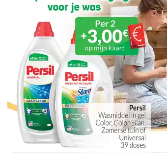 Intermarché Persil wasmiddel in gel color 39 doses aanbieding