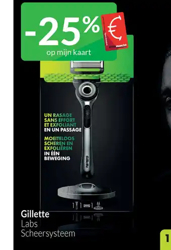 Gillette labs scheer systeem