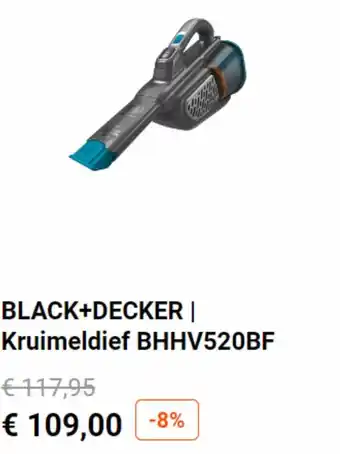Black + decker Kruimeldief BHHV520BF