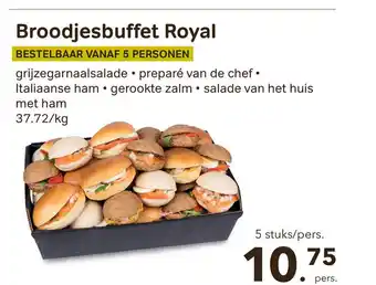 Bon Ap Broodjesbuffet Royal 5 stuks aanbieding