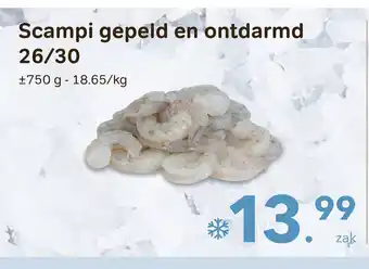 Bon Ap Scampi gepeld en ontdarmd per zak aanbieding