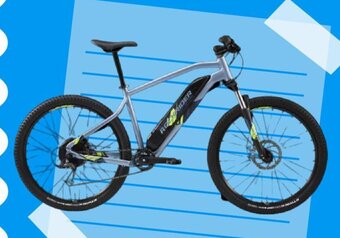 Decathlon Elektrische mountainbike e-st 100 blauw 27.5'' aanbieding