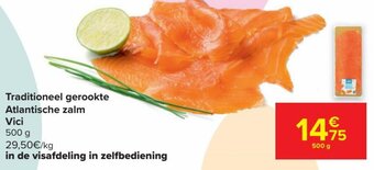 Traditioneel Gerookte Atlantische Zalm Vici 500g