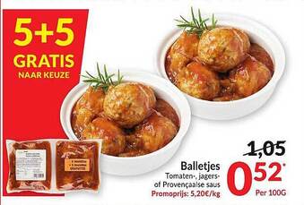 Intermarché Balletjes aanbieding