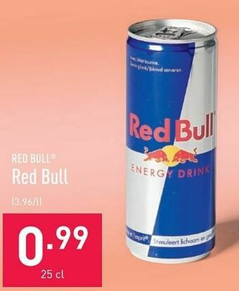 ALDI Red bull aanbieding