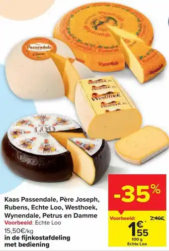 Kaas Passendale, Pere Joseph, Ruben, Echte Loo, Westhoek, Wynendale , Petrus en Damme 100g