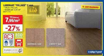Hubo Laminaat aanbieding