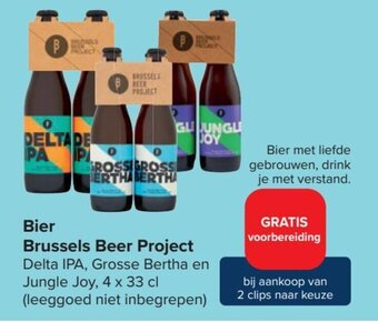 Carrefour Market Bier Brussels Beer Project aanbieding